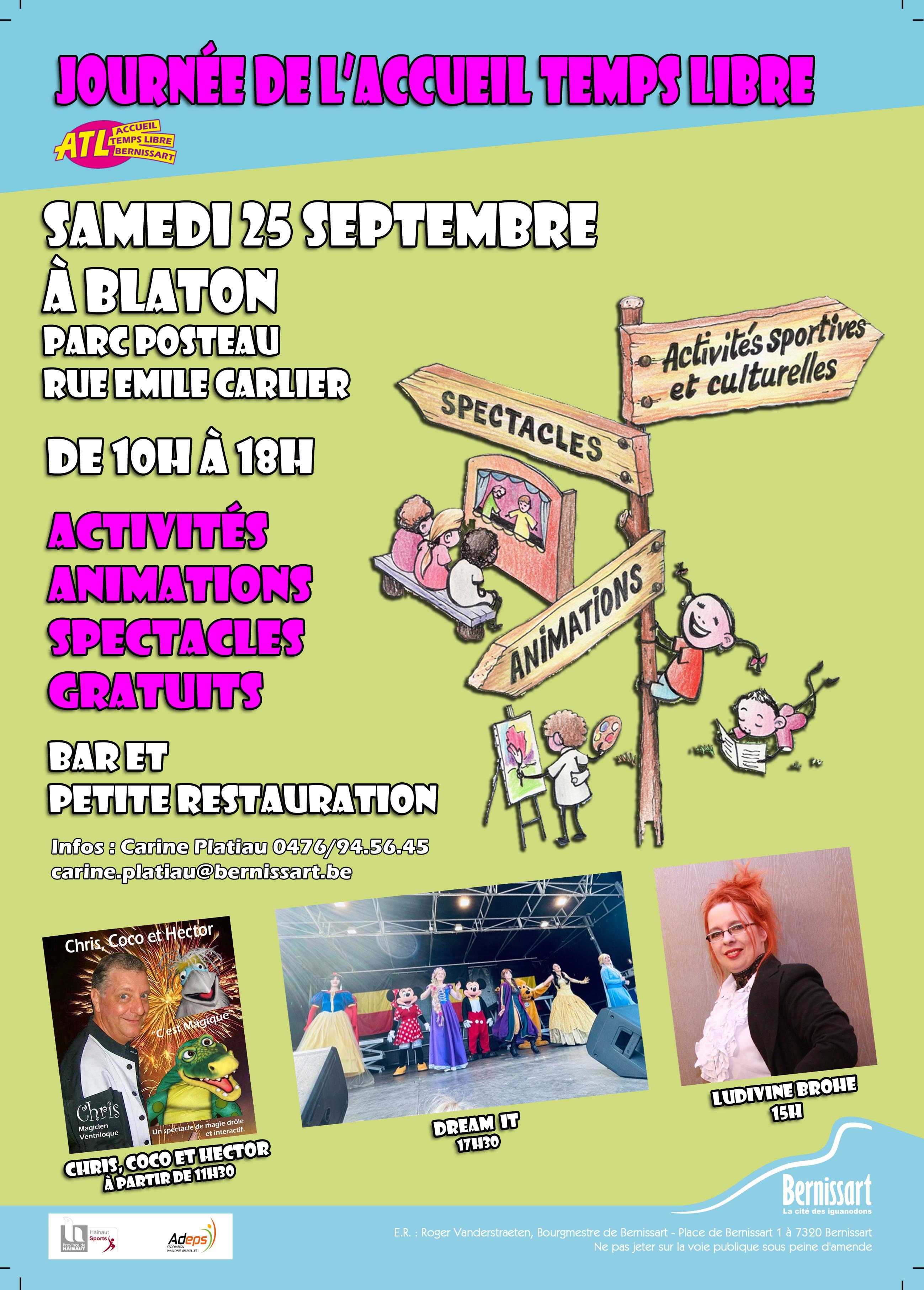 Programme Accueil temps libre Programme Accueil temps libre