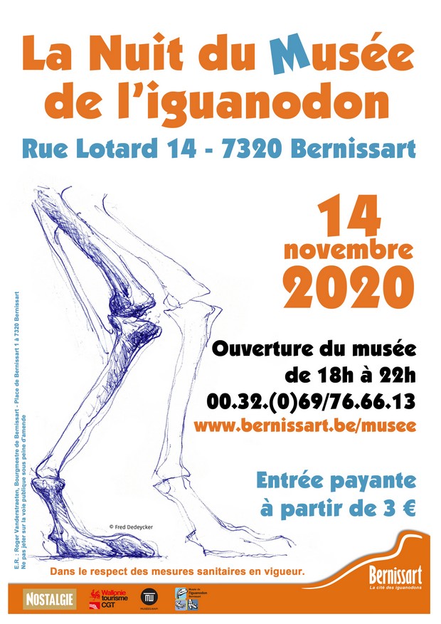 La nuit du musée de l'iguanodon La nuit du musée de l'iguanodon